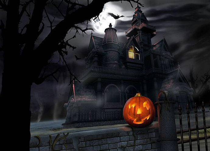 Halloween Wallpaper Digital Illustration