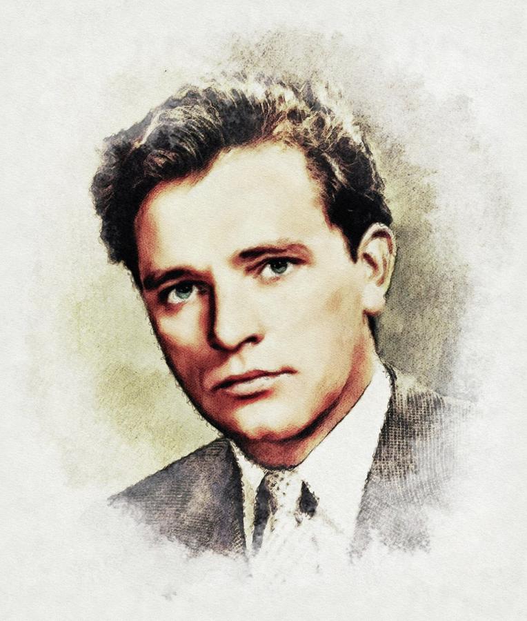 Richard Burton Movie Legend Painting By Esoterica Art Agency Wallpaper