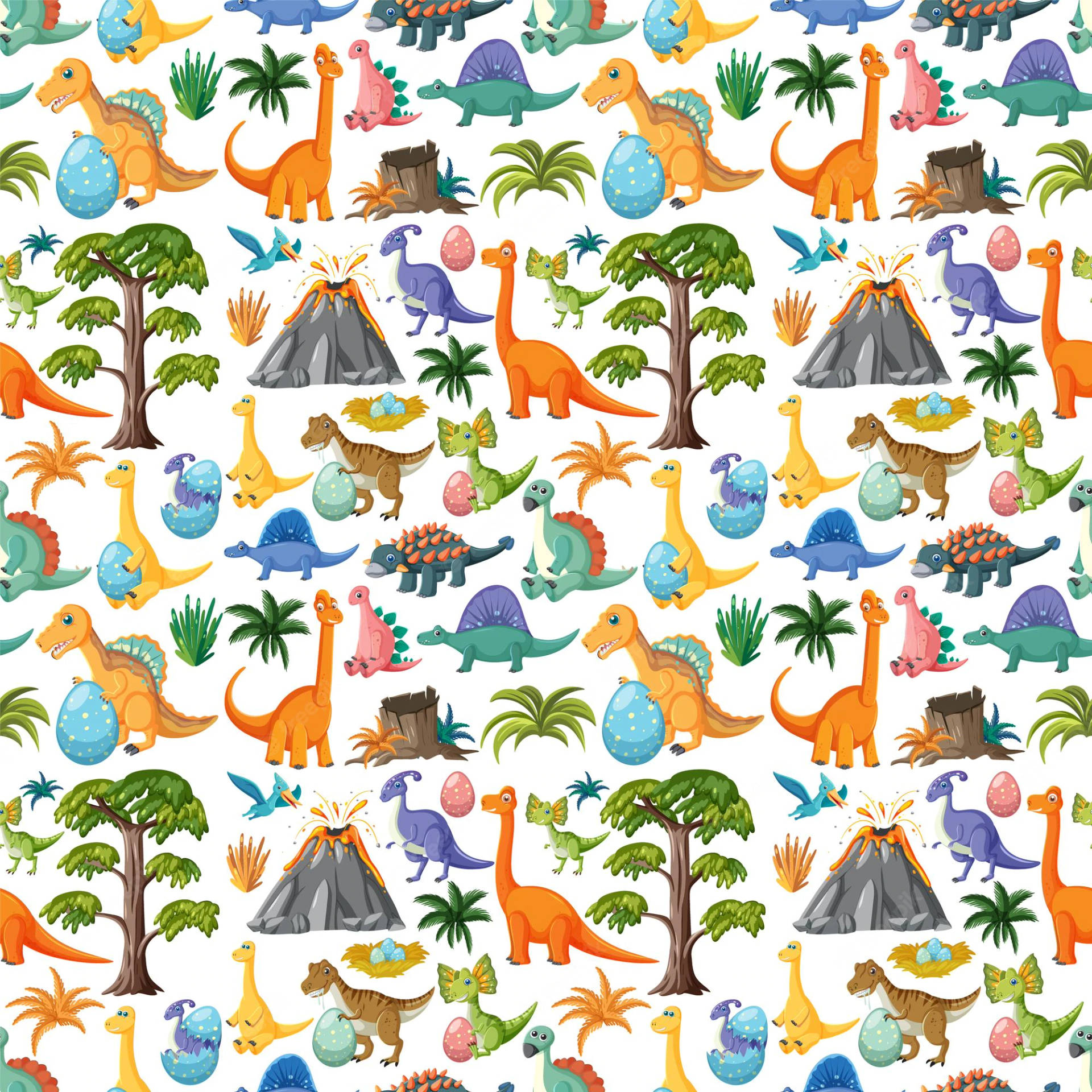 Aesthetic Dino Wallpaper