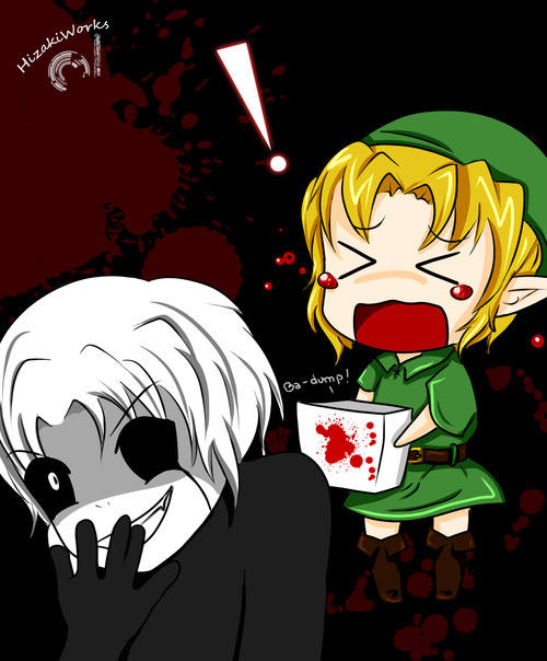 anime screenshot BEN DROWNED by CandyPout on DeviantArt