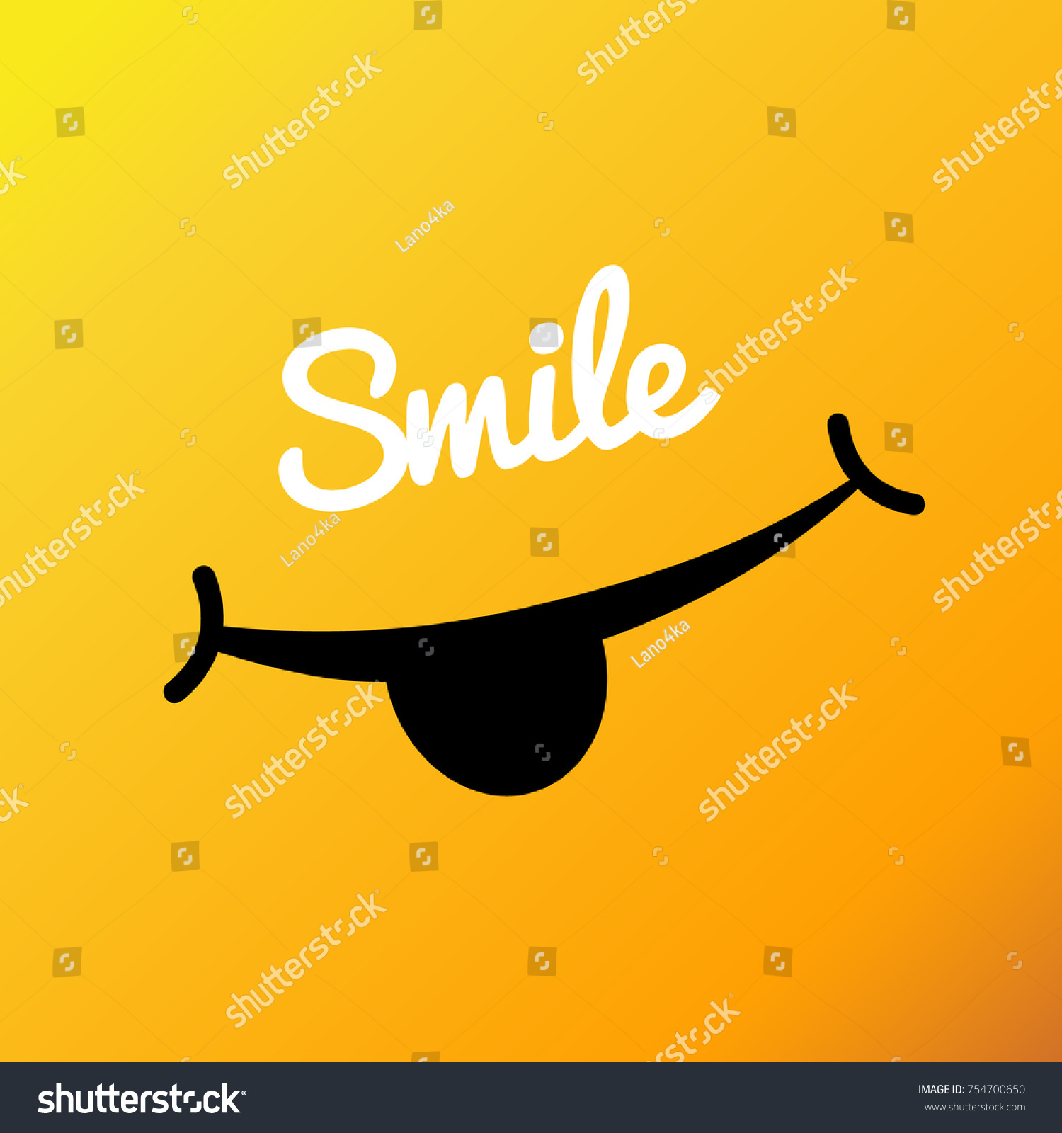 Poster World Smile Day Smiley Wallpaper Stock Vector Royalty