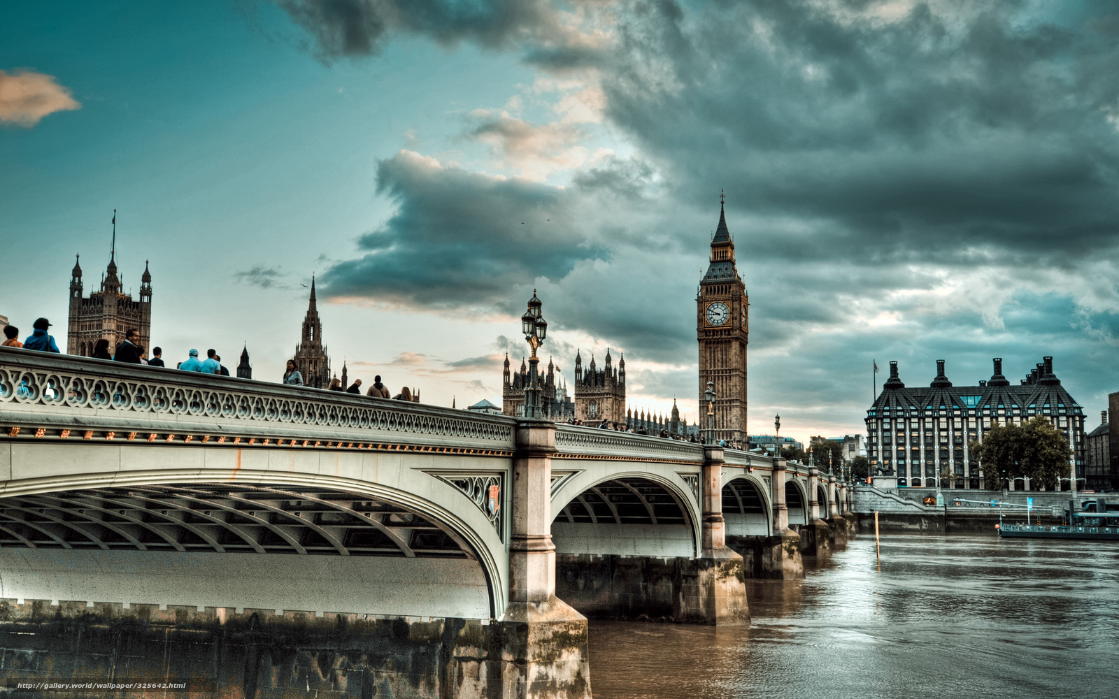 Wallpaper England London Bridge River Desktop