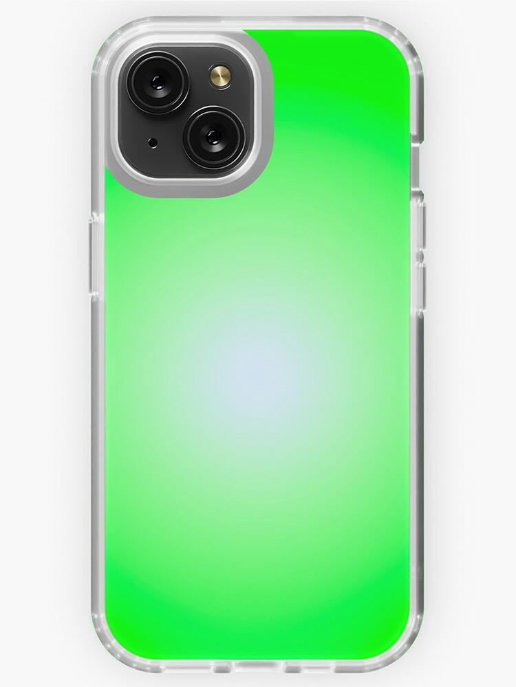 Neon Green Gradient Cute Aura Aesthetic Wallpaper Pattern Design