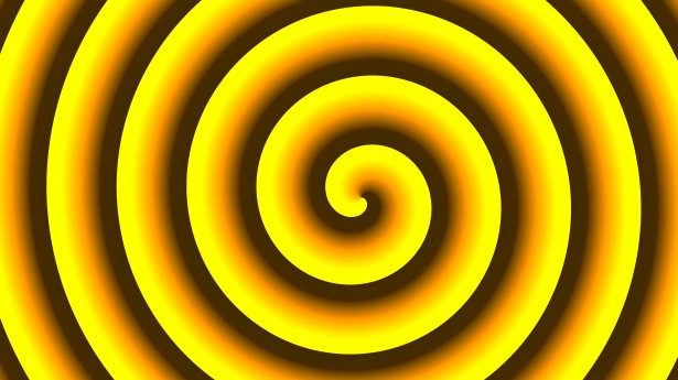 Yellow Hypnotic Background Stock Photo Public Domain Pictures