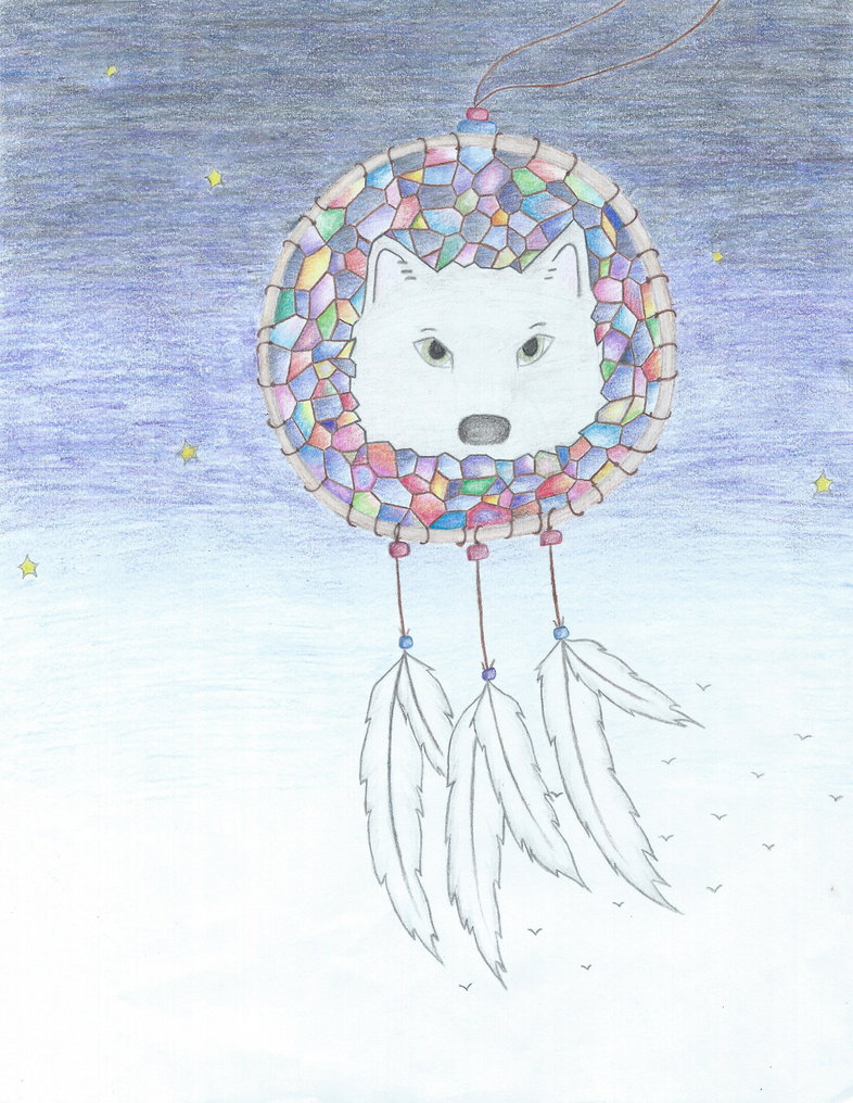 Wolf Dream Catcher by CreativeLifeInTheGo on deviantART