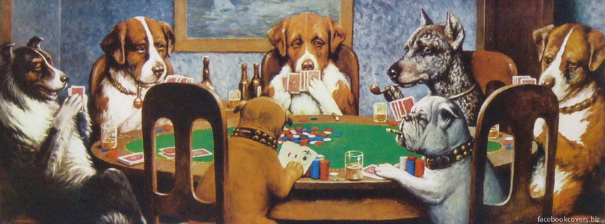 Dogs Playing Poker Painting Original Painting Inspired