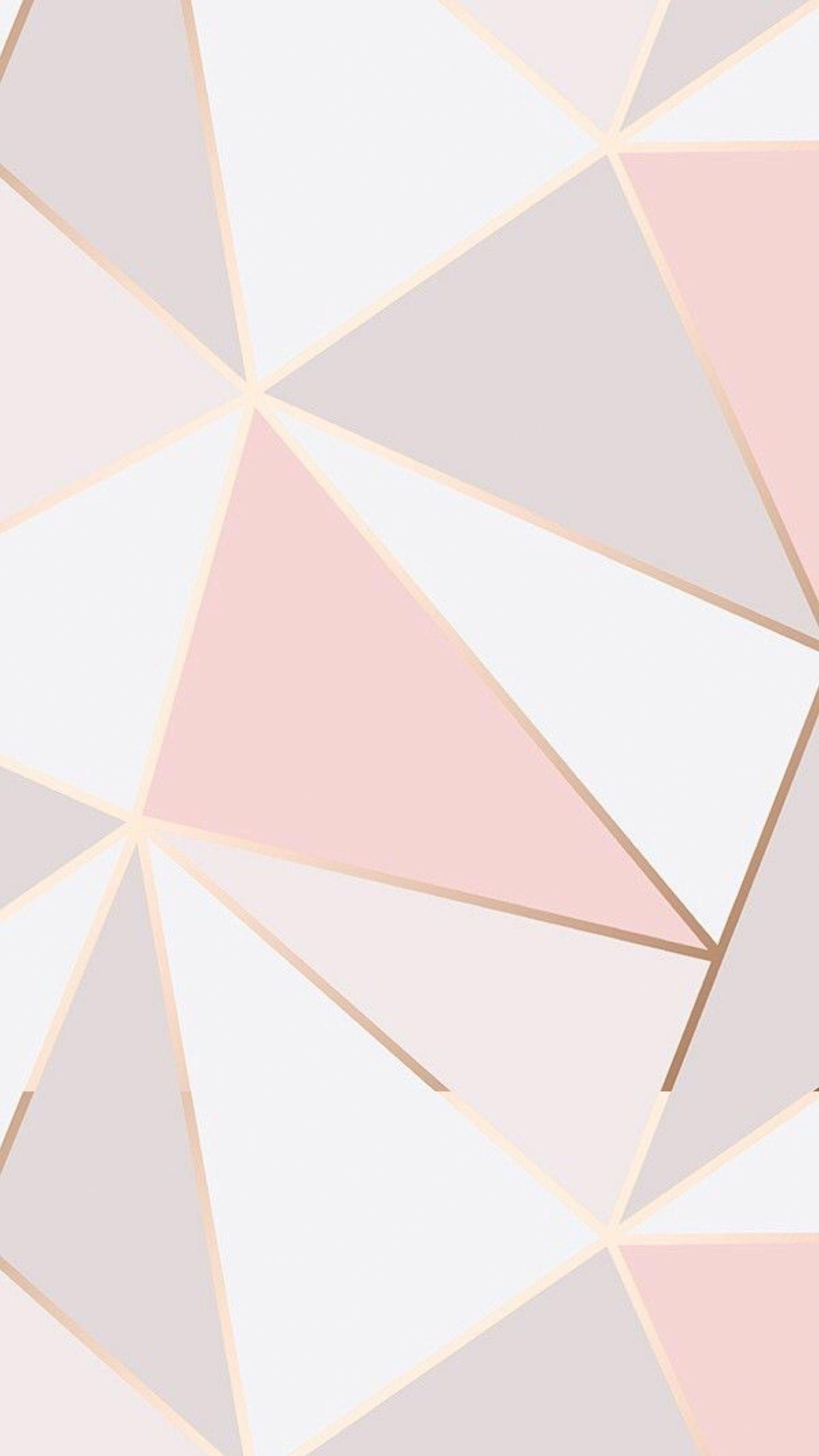 Cute Rose Gold iPhone Wallpaper On