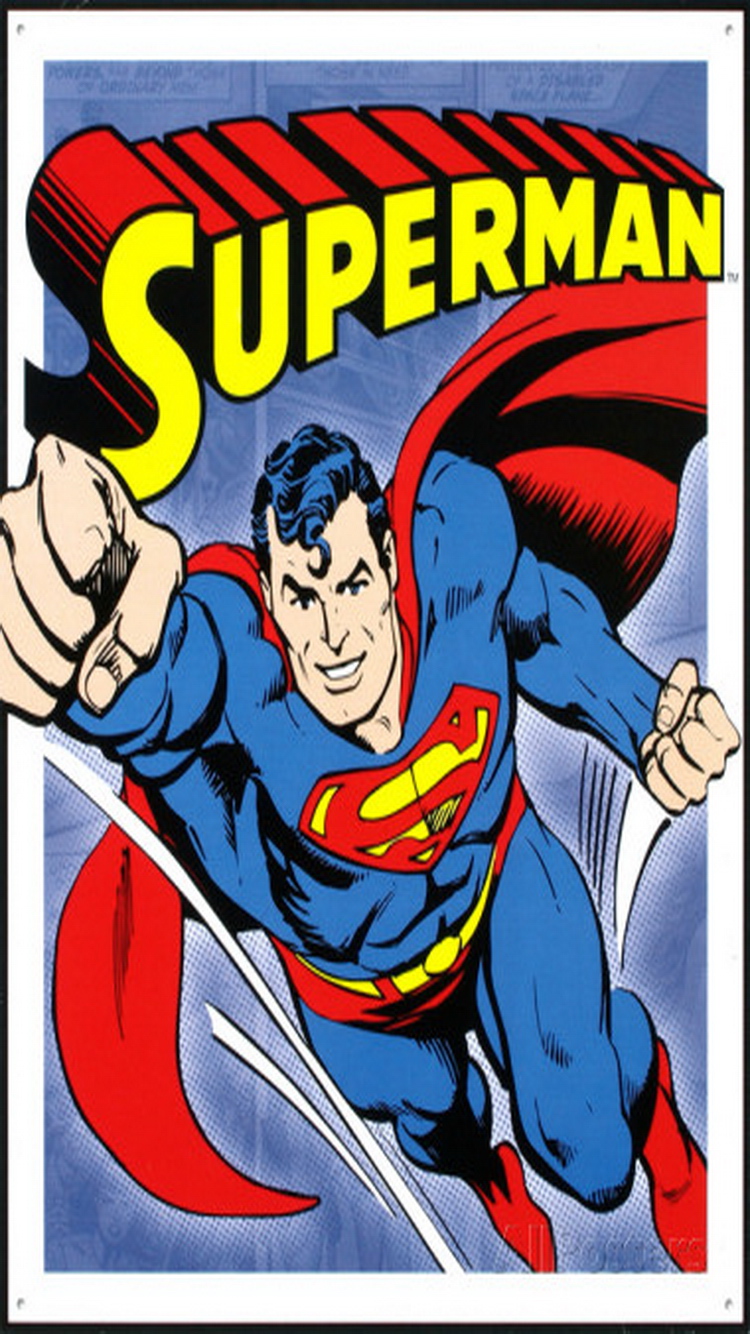 Superman iPhone 6 Wallpaper 750x1334