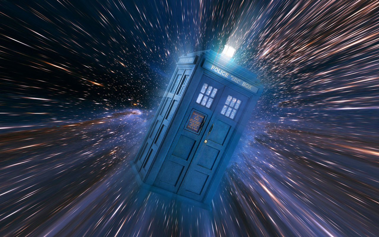 Doctor Who Tardis In Space