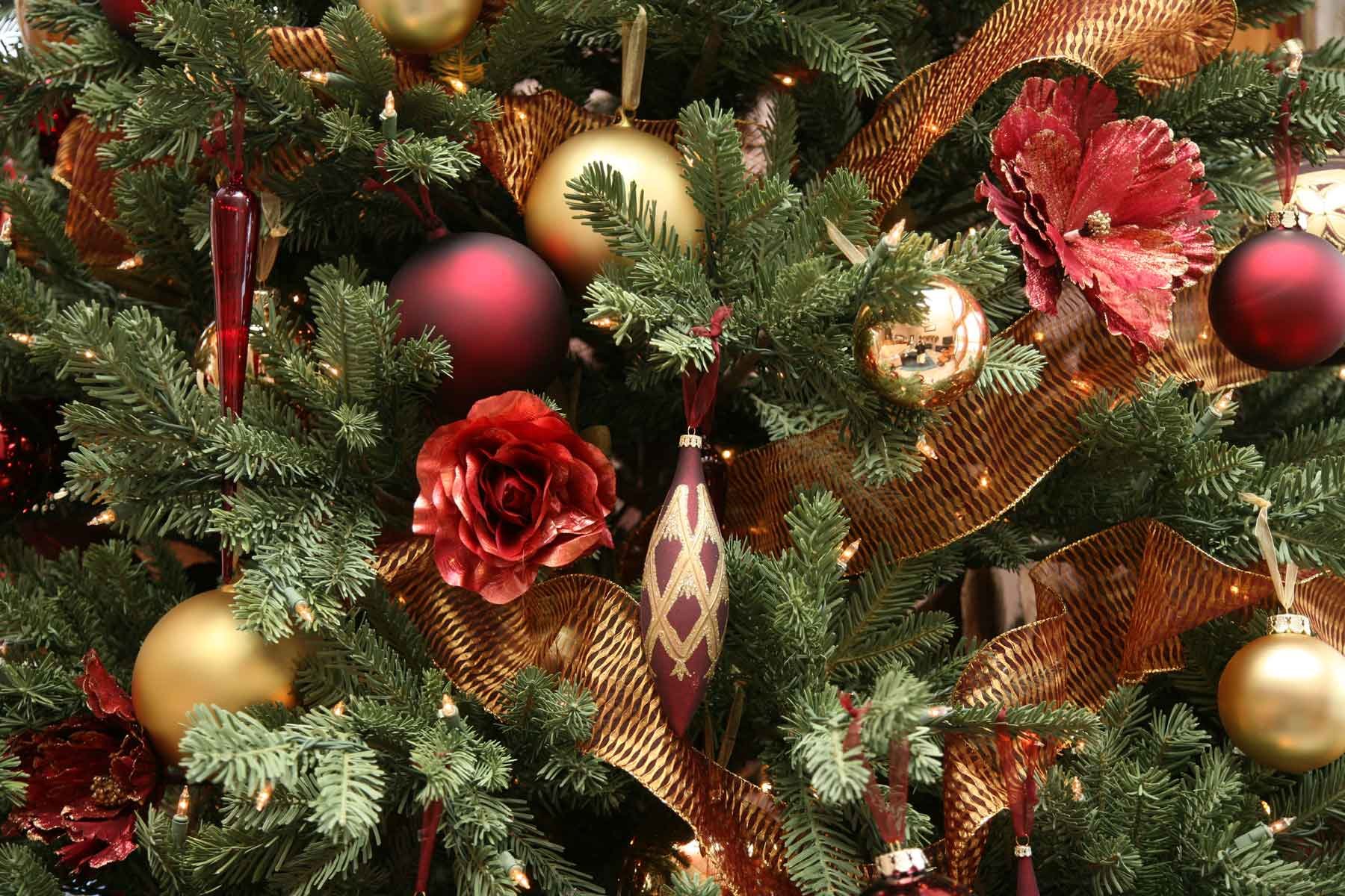 Christmas Ornament Wonderland Wallpaper