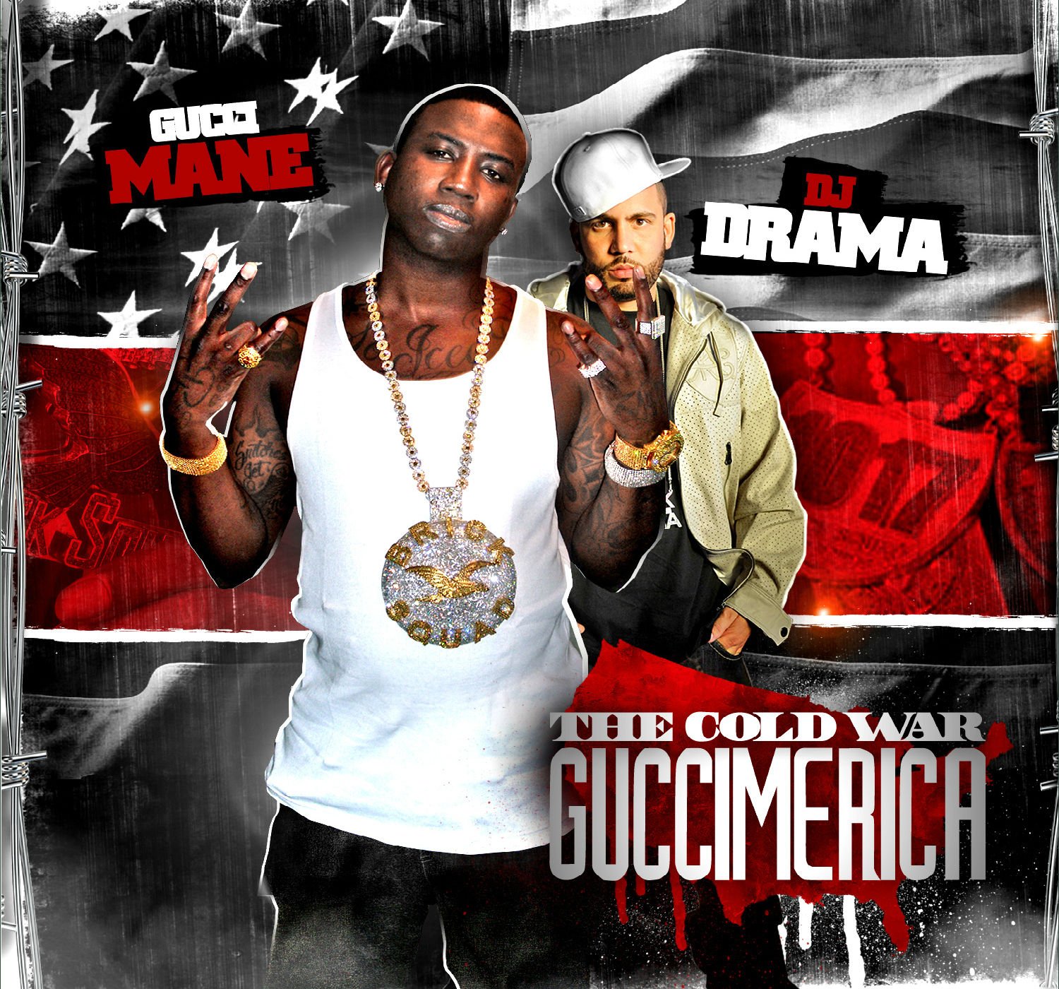 Gucci Mane Southern Gangsta Rap Rapper Hip Hop Drama Poster Wallpaper