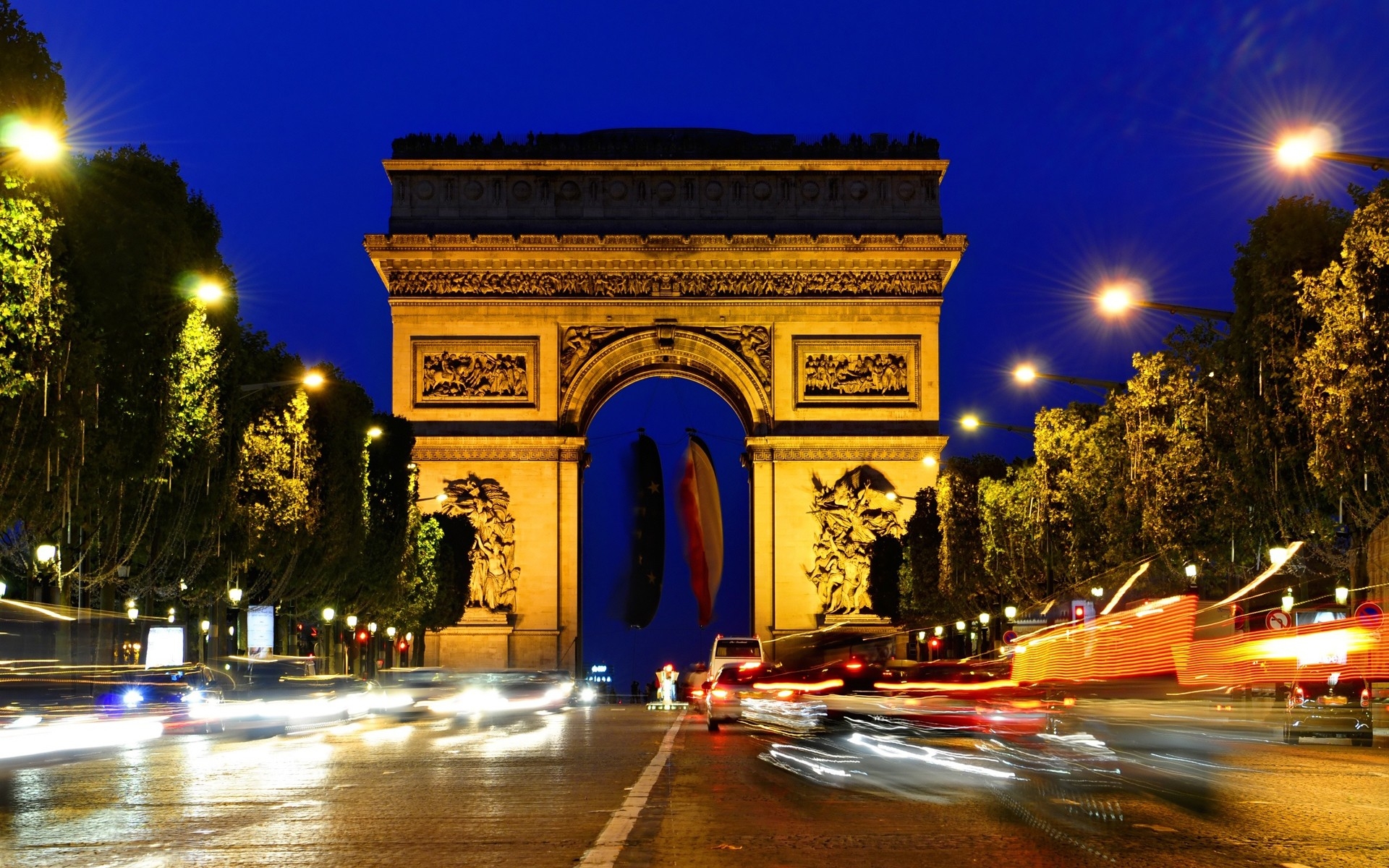 Arc De Triomphe HD Wallpaper Background Image Id