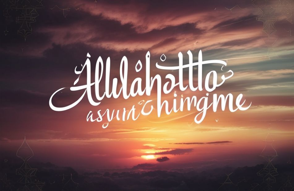 Allah Is Watching Me Wallpaper