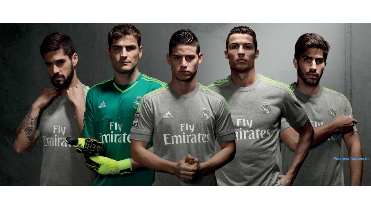 Real Madrid Cf Adidas Away Kit Wallpaper