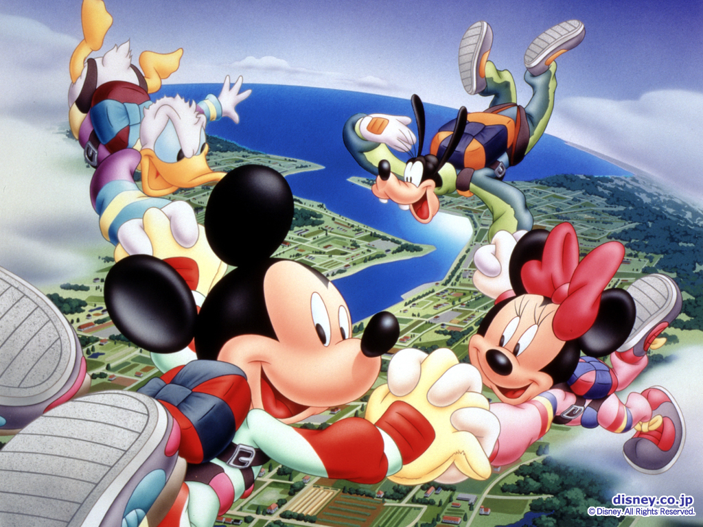 Funny Picture Clip Mickey Mouse Desktop Wallpaper