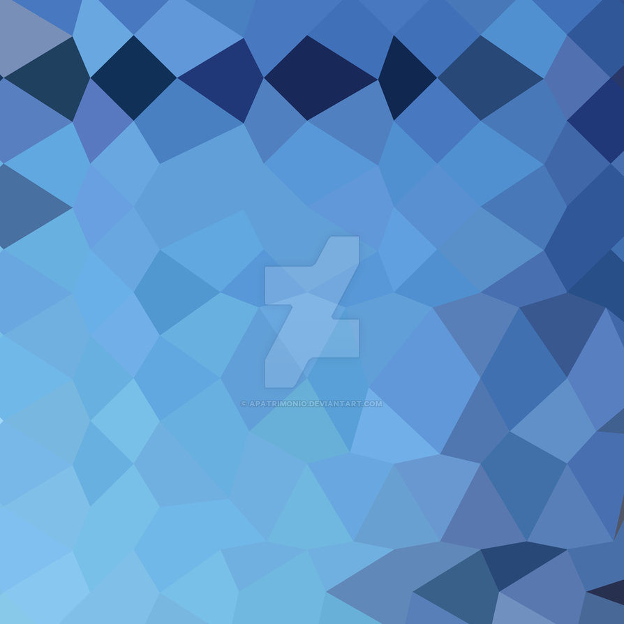 Blizzard Blue Abstract Low Polygon Background by apatrimonio on