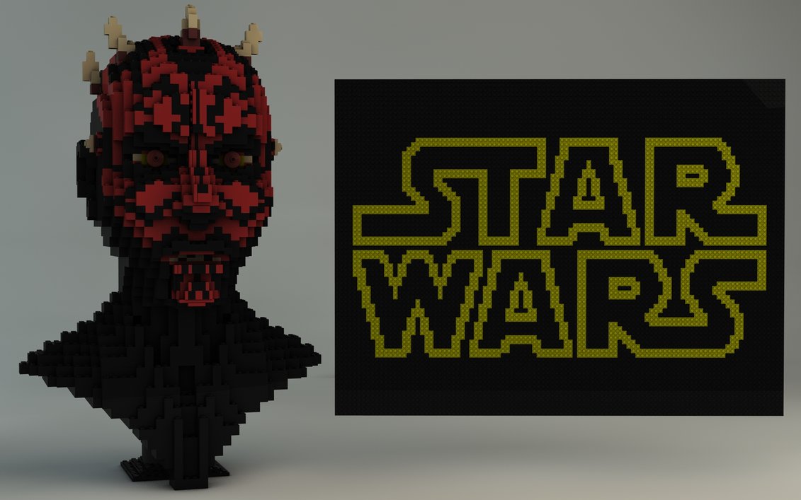 Lego Star Wars Darth Maul By Dracu Teufel666