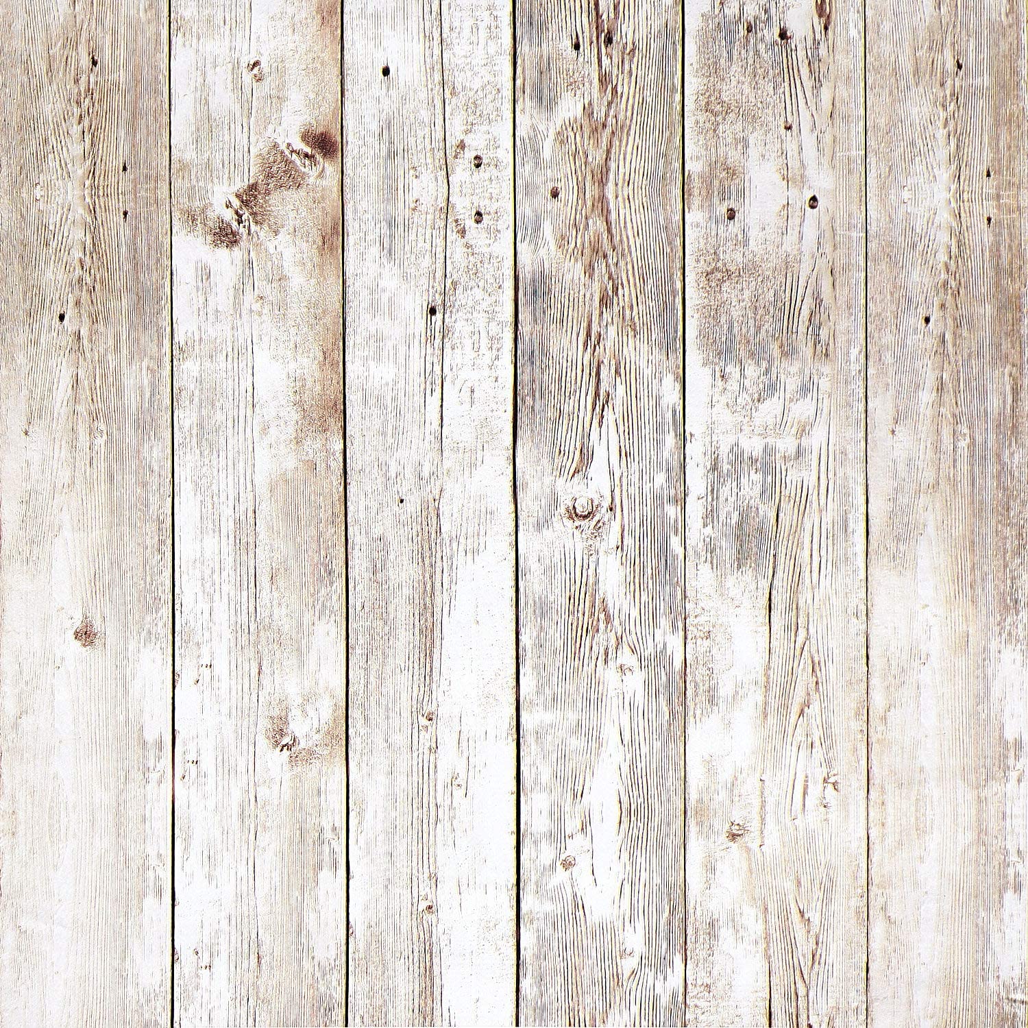 4ft Rustic Wood Wallpaper Plank Self Adhesive