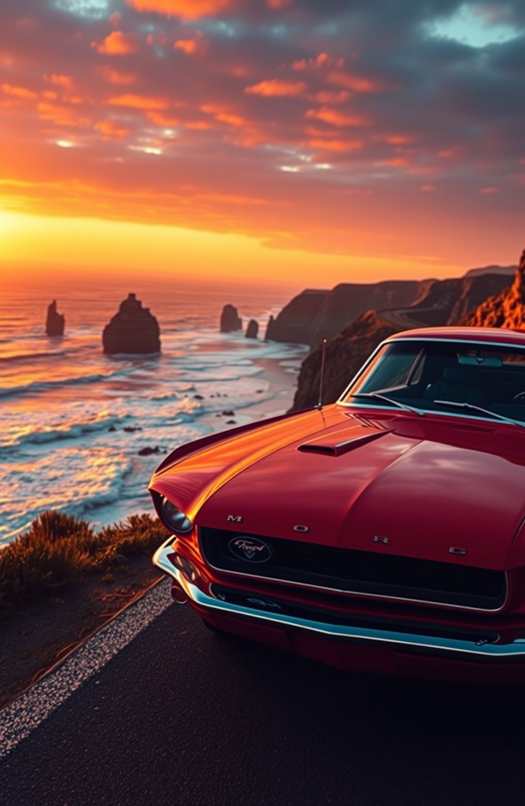 Classic Ford Mustang Wallpaper