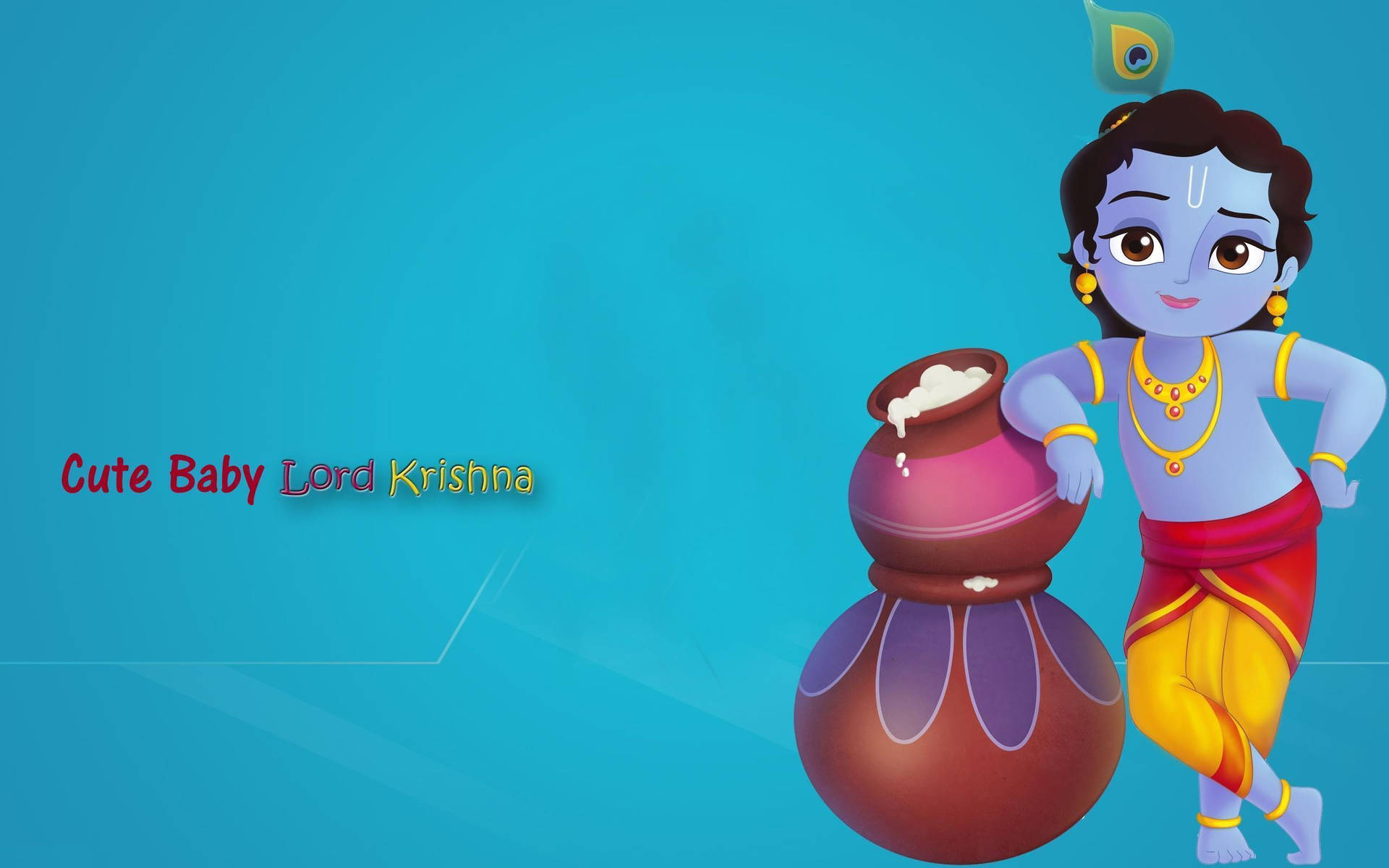 Little Krishna HD Wallpaper