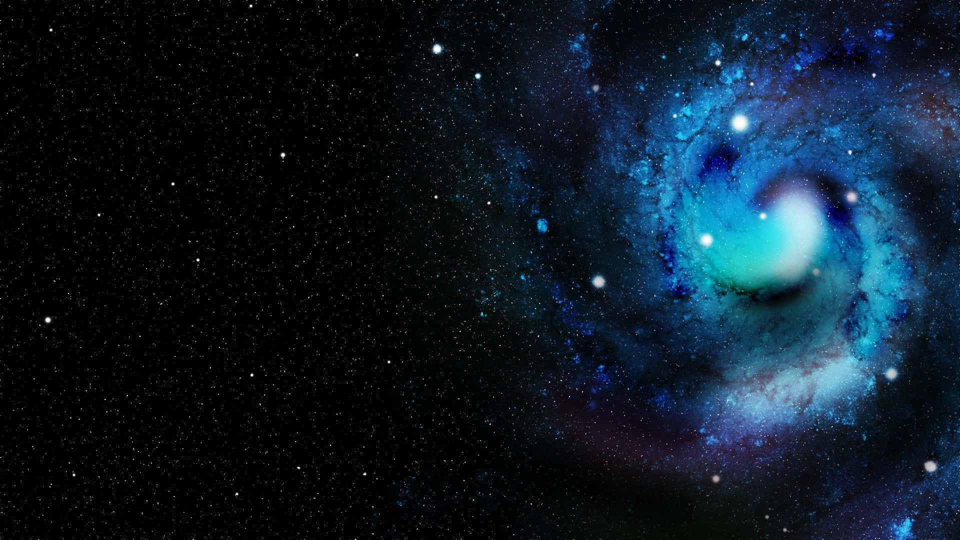 Abstract Artwork Of A Colorful Galaxy Wallpaper