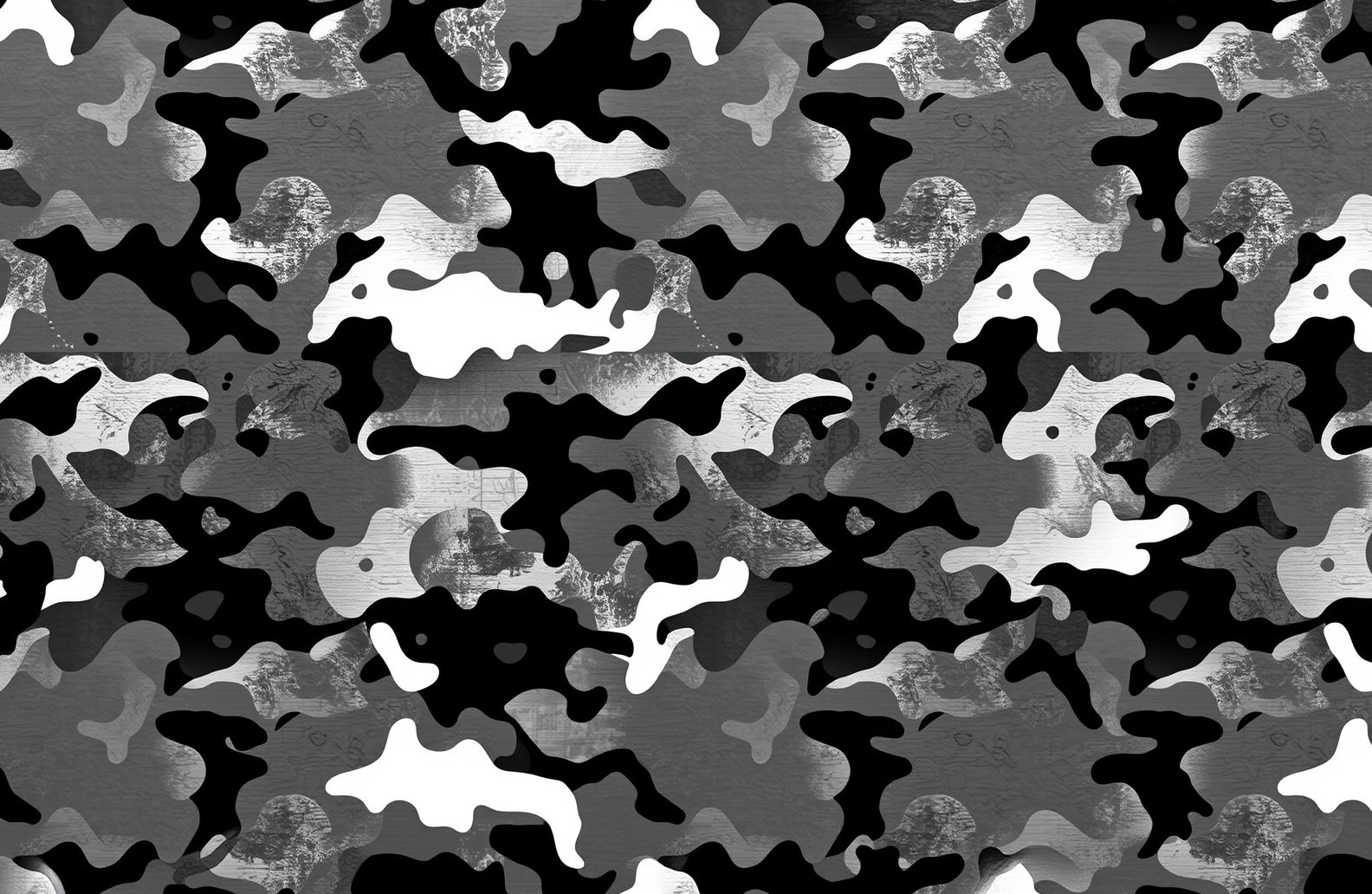 Black And White Camo Wallpaper