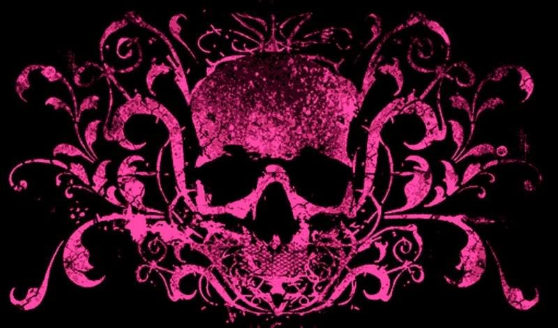 pink skull background photo 2005429693084753812 rsjpg