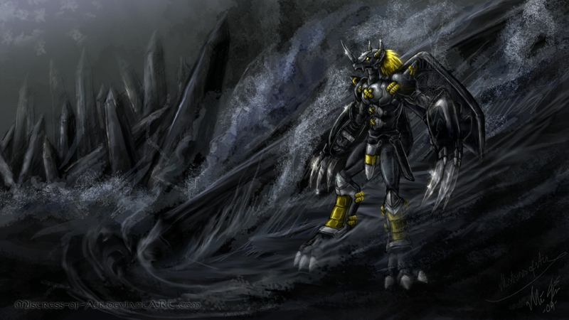 Go Back Gallery For Digimon Blackwargreymon Wallpaper