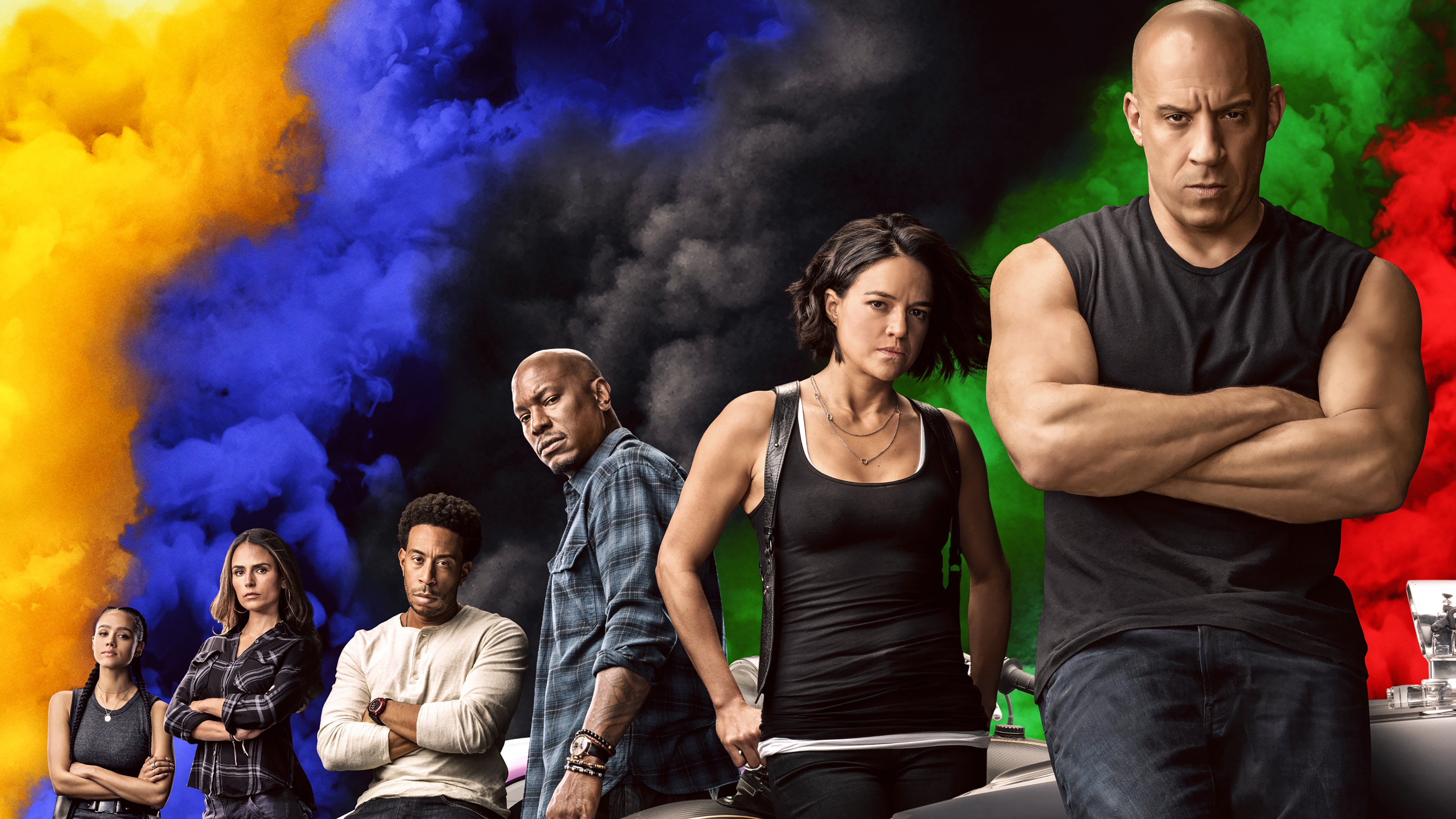 Fast Furious 4k Wallpaper