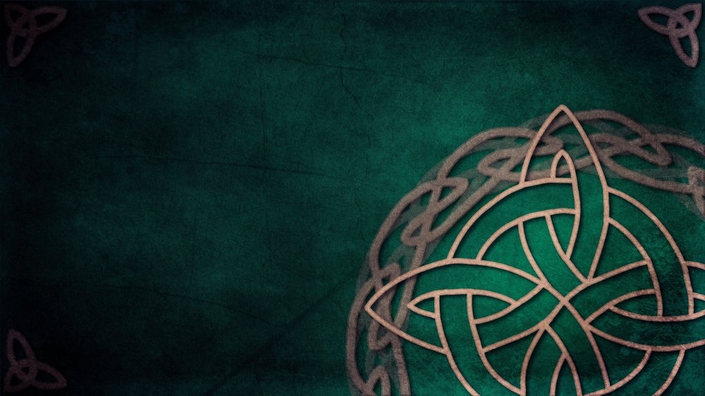 Celtic Wallpaper Updated Colors By Nocturnalquill