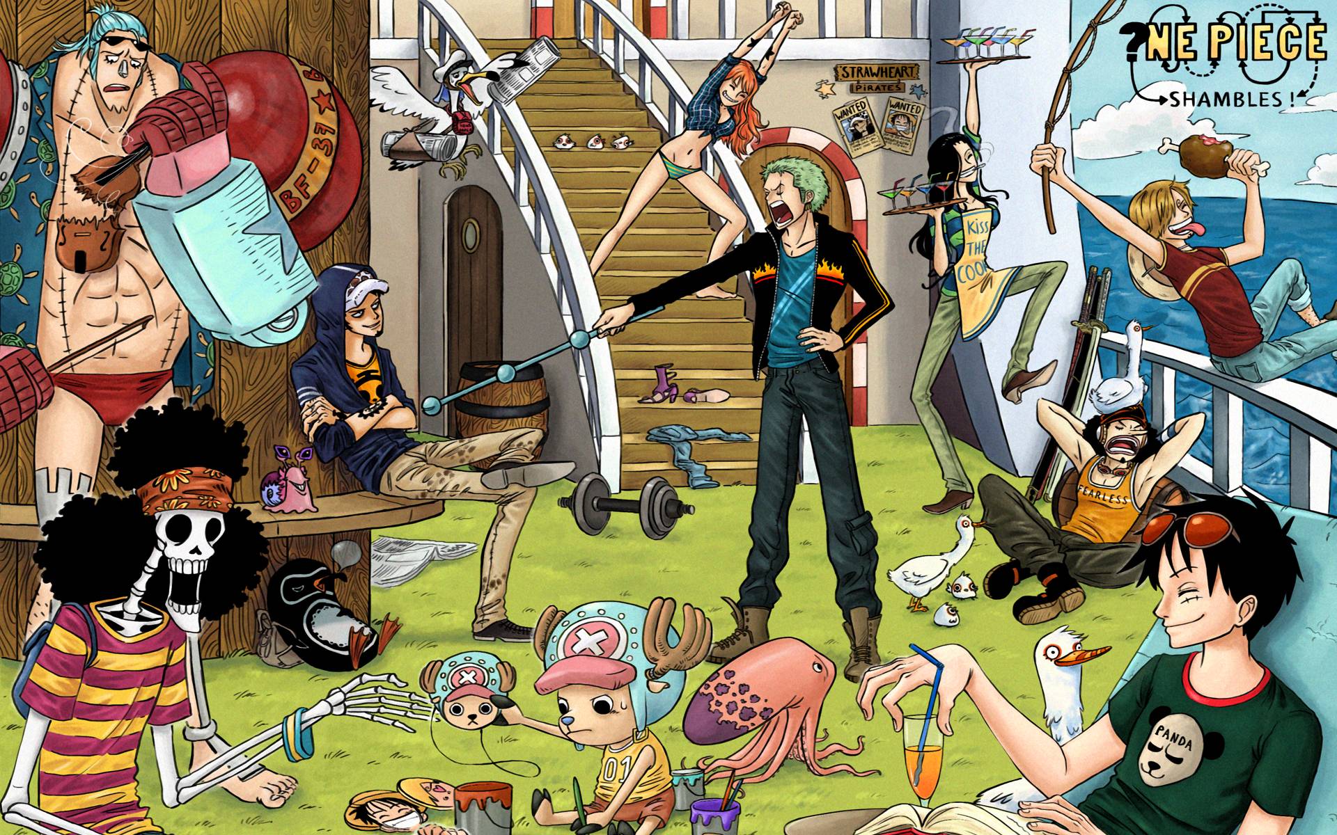 Wallpapers One Piece 2015 Nami And Law