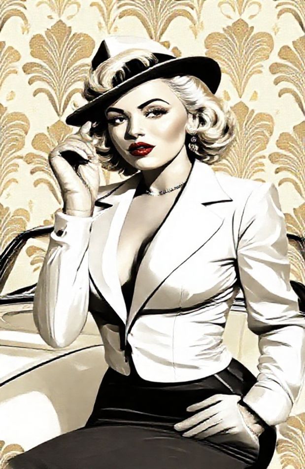 Marilyn Monroe Gangster Wallpaper
