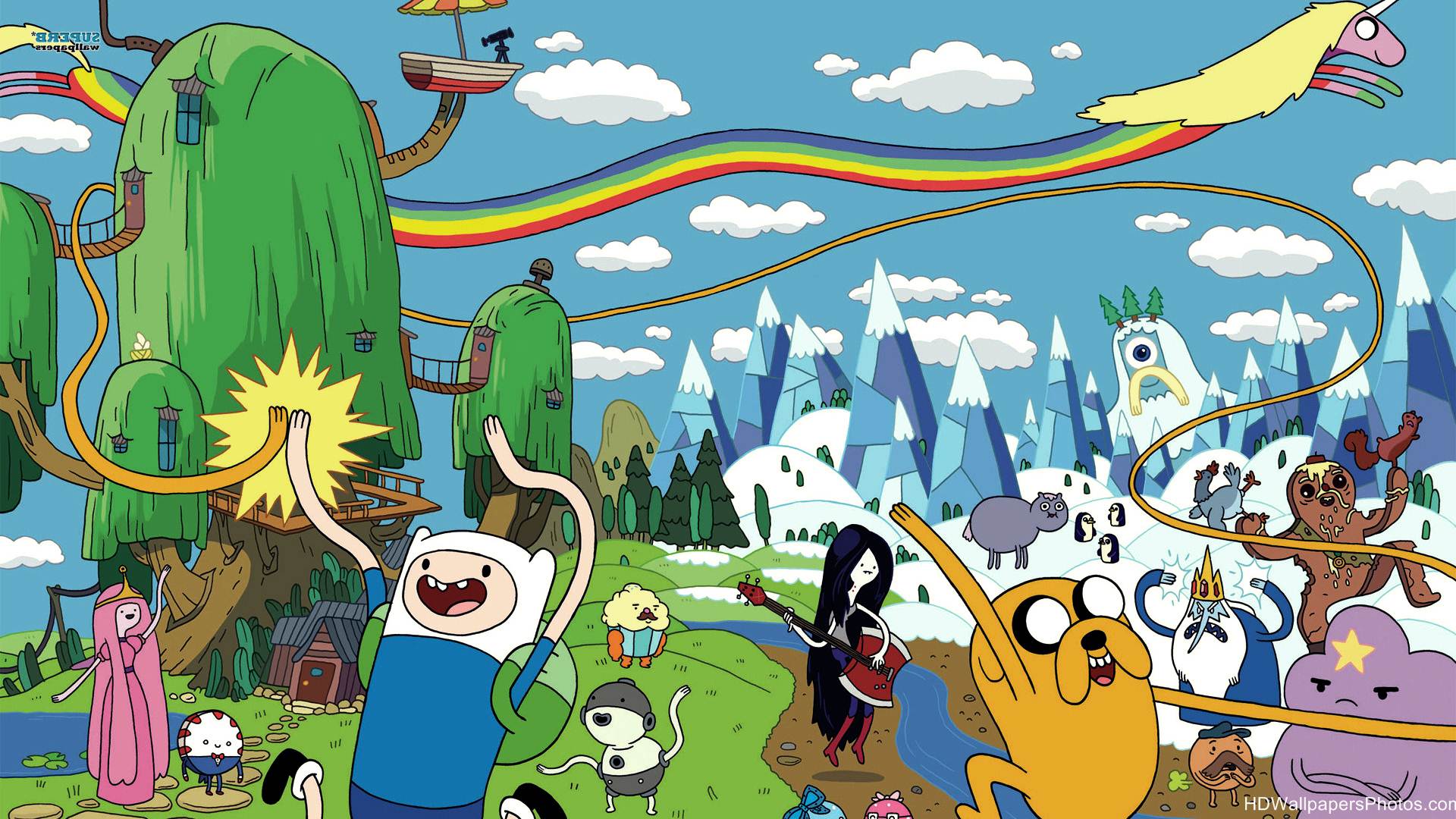 Adventure Time Cover HD Wallpaper Image Pictures