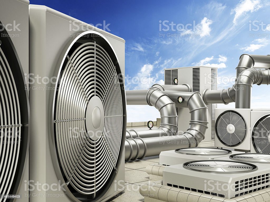 Air Conditioning System Stock Photo   Download Image Now   Air