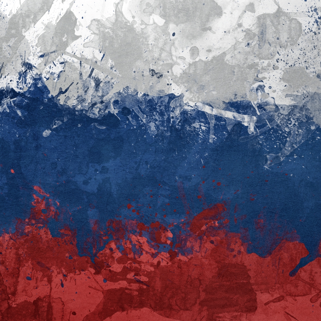Russian Flag iPad Wallpaper