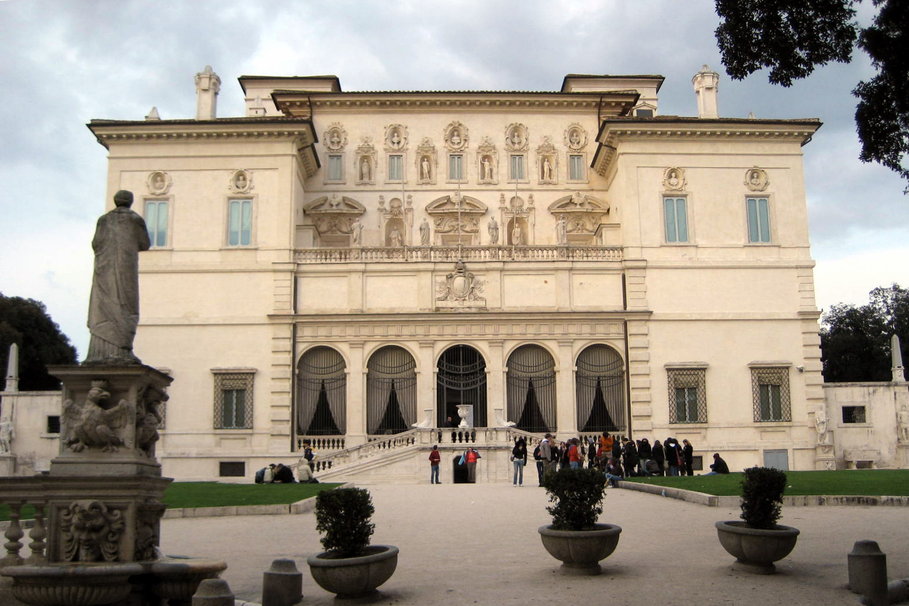 Museum In Villa Borghese Rome Wallpaper
