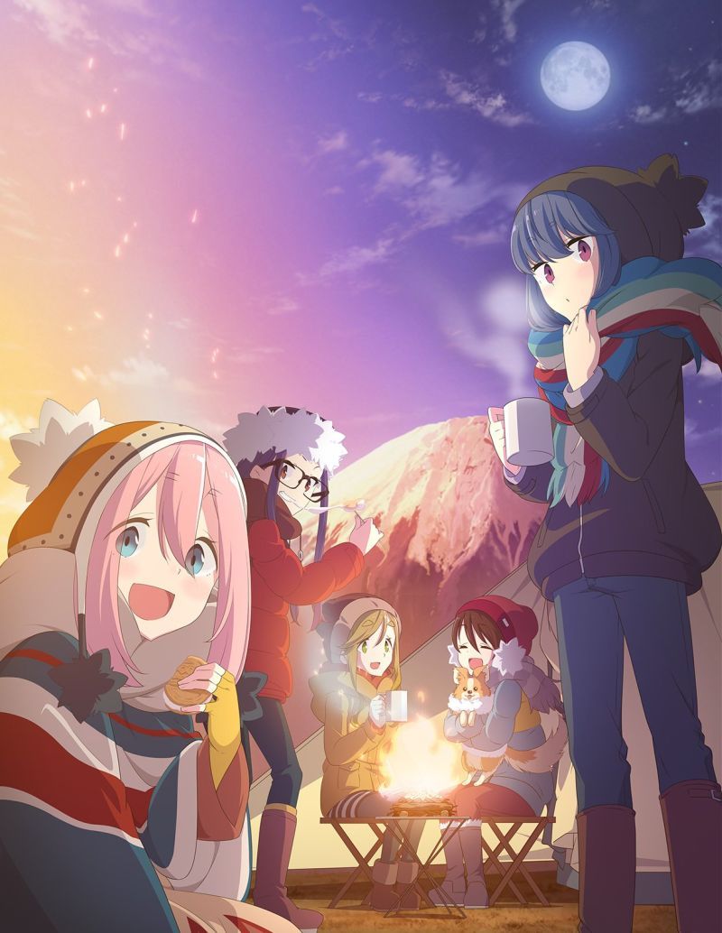 Laid Back Camp Anime Hits Japanese Tv On Stuffs