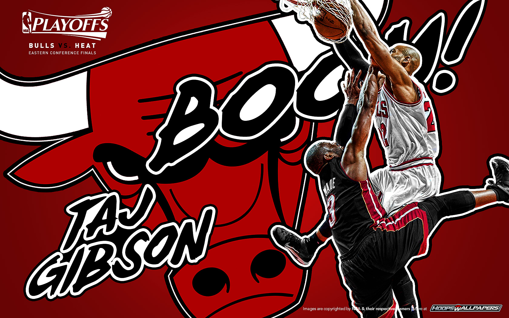 Nba Playoffs Taj Gibson Wallpaper Click On The Image For