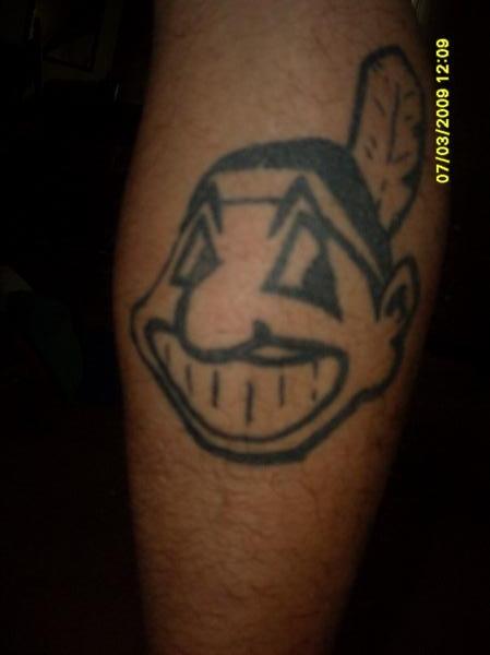 Cleveland Indians Chief Wahoo By Mobile Ink Tattoo