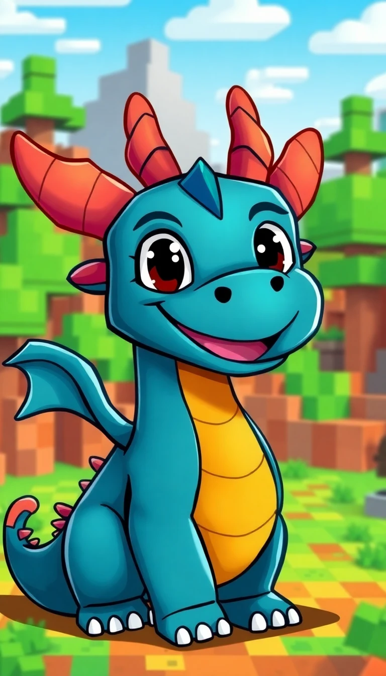 Minecraft Wallpaper Cute Ender Dragon