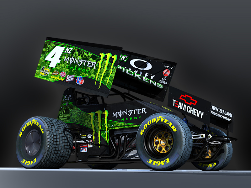 Monster Energy Sprintcar By Grangerdesign
