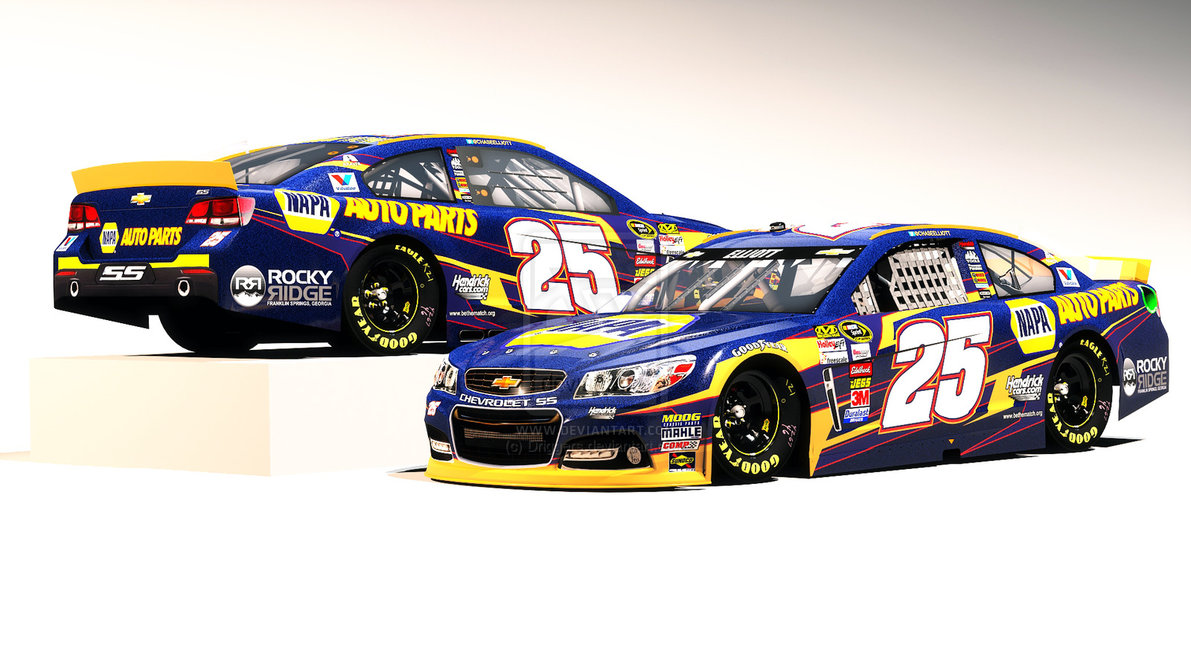 Fictional Chase Elliott Napa Chevy By Driggers