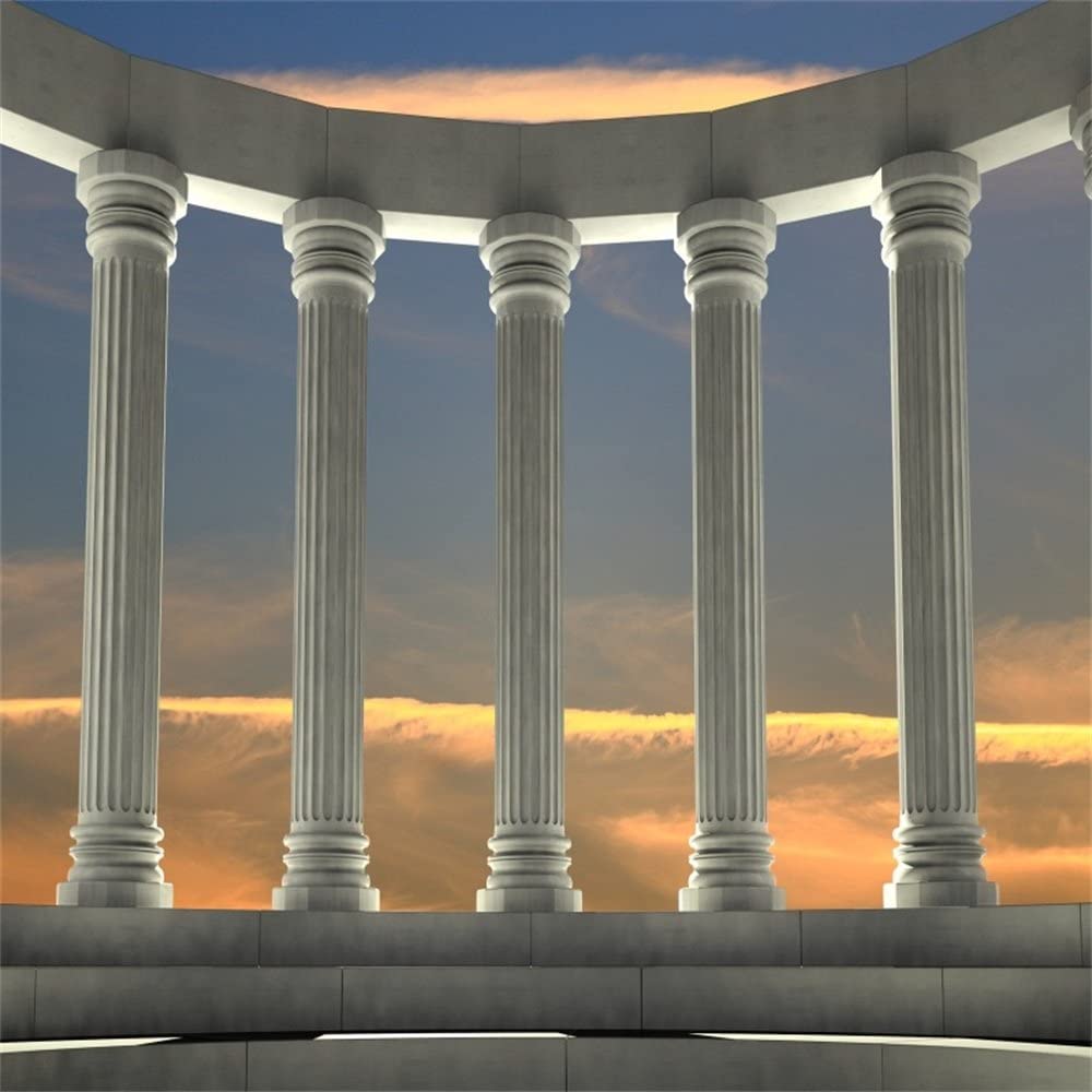 Amazon Ofila Ancient Greek Pillars Backdrop 5ft Toga