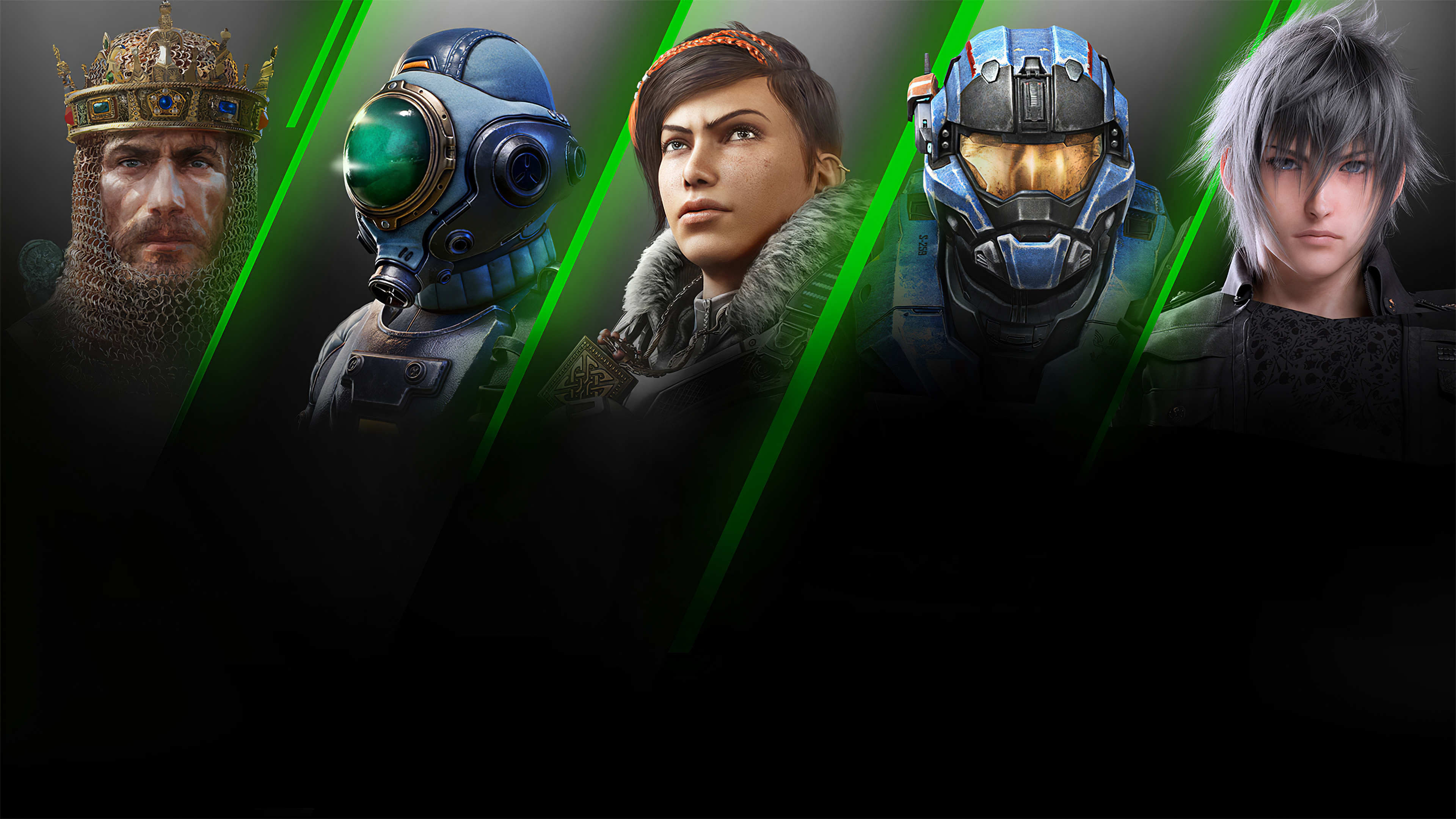Xbox Game Characters Collage 4k Wallpaper