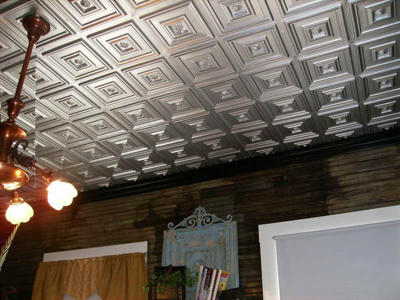 Tiles That Look Like Tin Chic Plastic Ceiling
