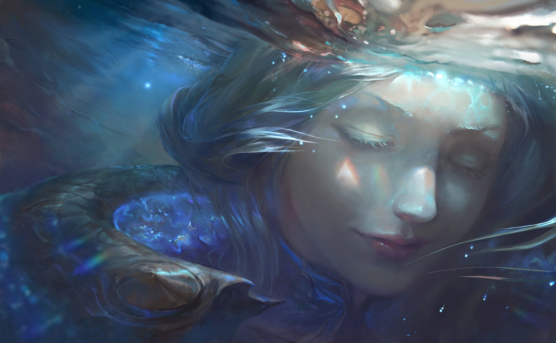 Lux Underwater Serenity HD League Of Legends Video Game Wallpaper By