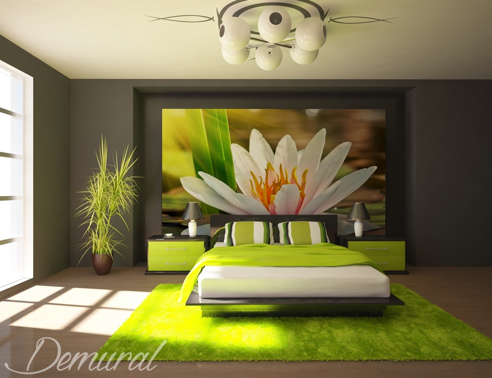 An Oriental Oasis Of Peacefulness Bedroom Photo Wallpaper Demural