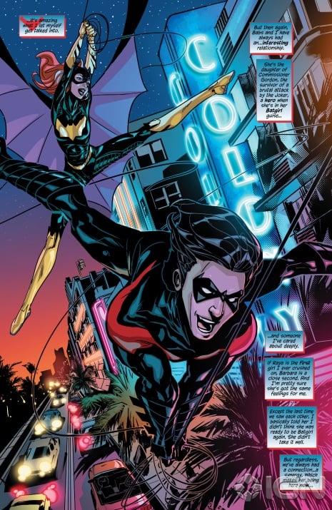 Nightwing Page click to enlarge