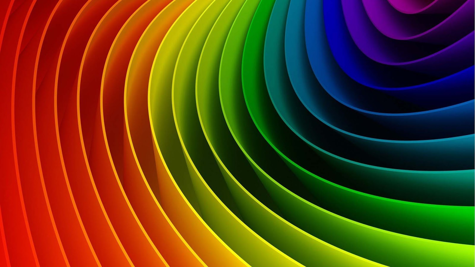 Rainbow Abstract Desktop Background Car Tuning