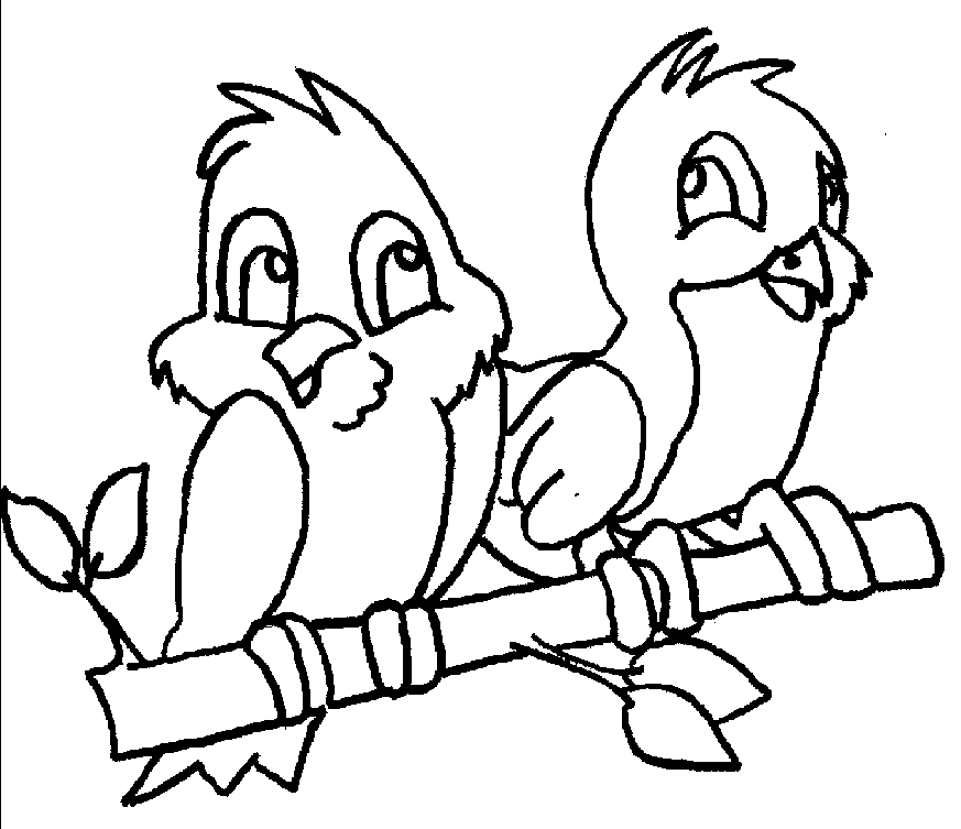 bird coloring pages kids 9birds coloring pagesprintablepictures 873x753